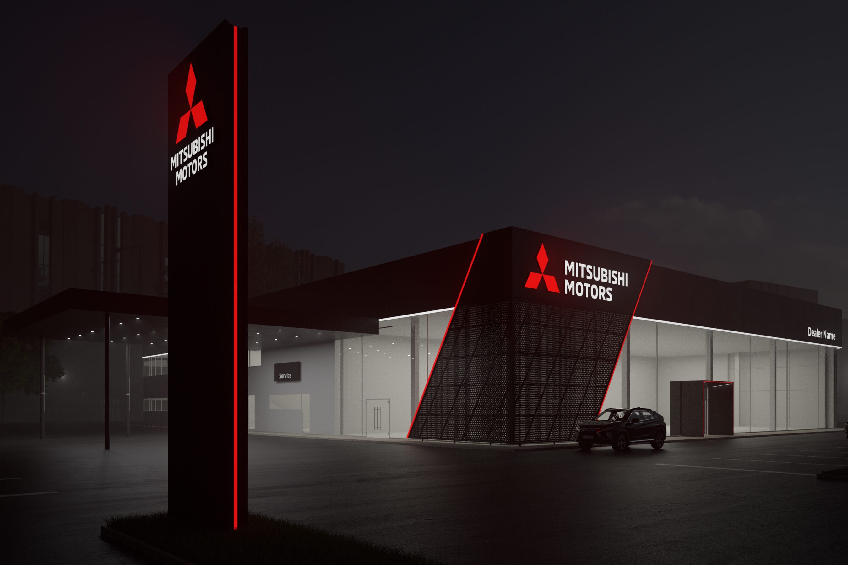 Mitshubishi Motors (w. Kontrapunkt) — Dealer Store Program